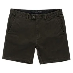 Afends Mens Chino Short - Military - Old Man Chino Shorts