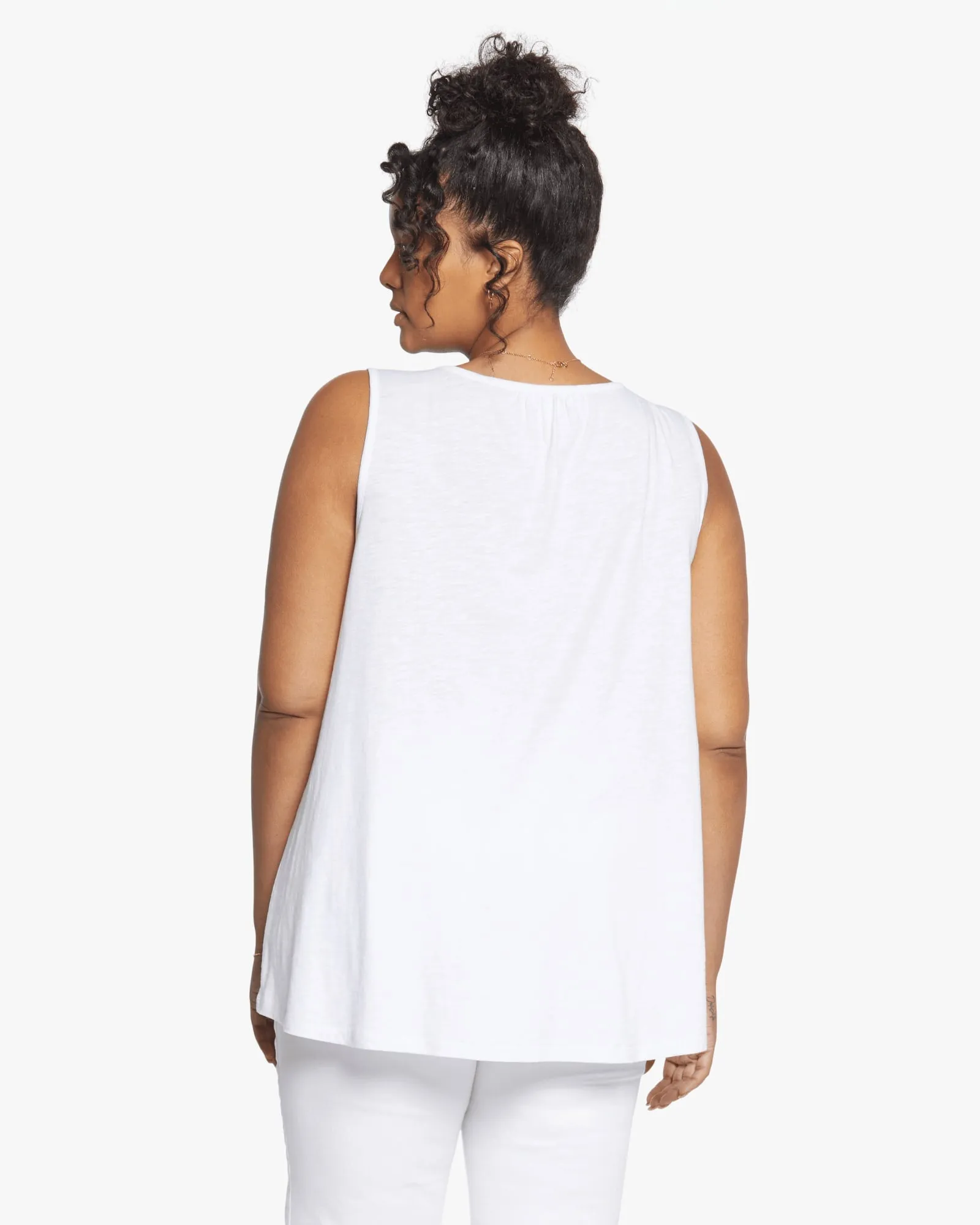 Aileen Tank Top | Optic White