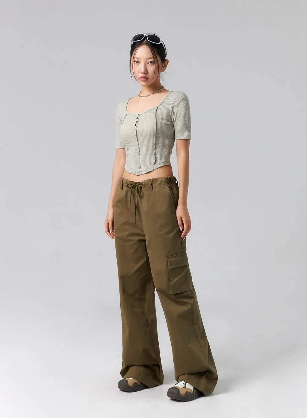 Baggy Cargo Pants CL319