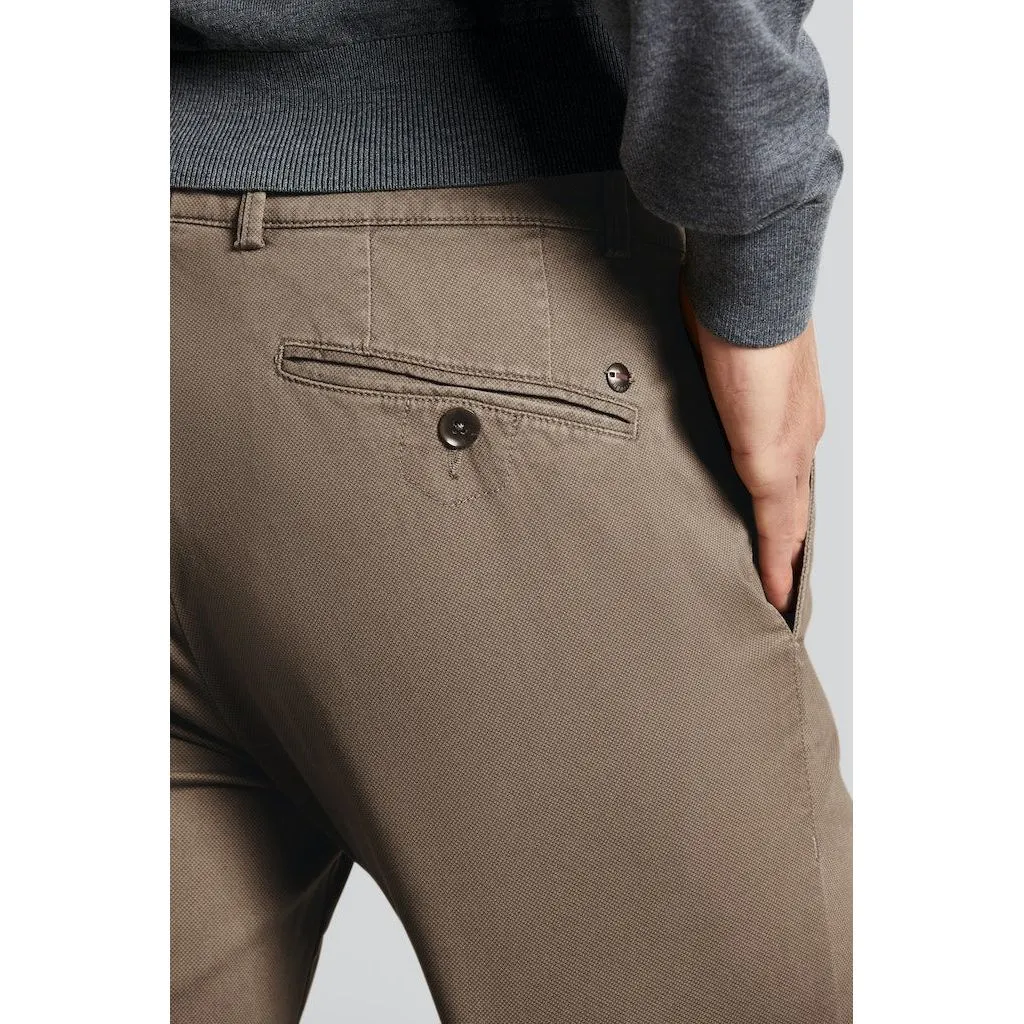 Bugatti Mens Trousers 4134-46396/80 Brown