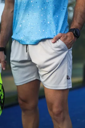 CA Padel Shorts | Light Grey