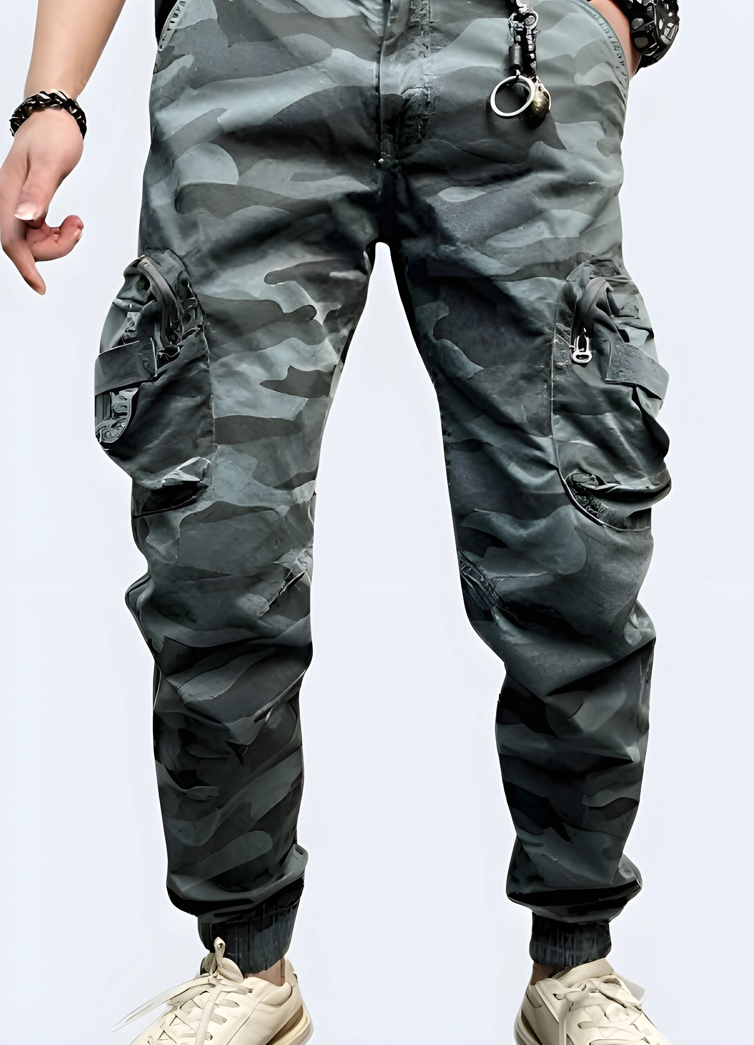 Camo Cargo Pants Baggy