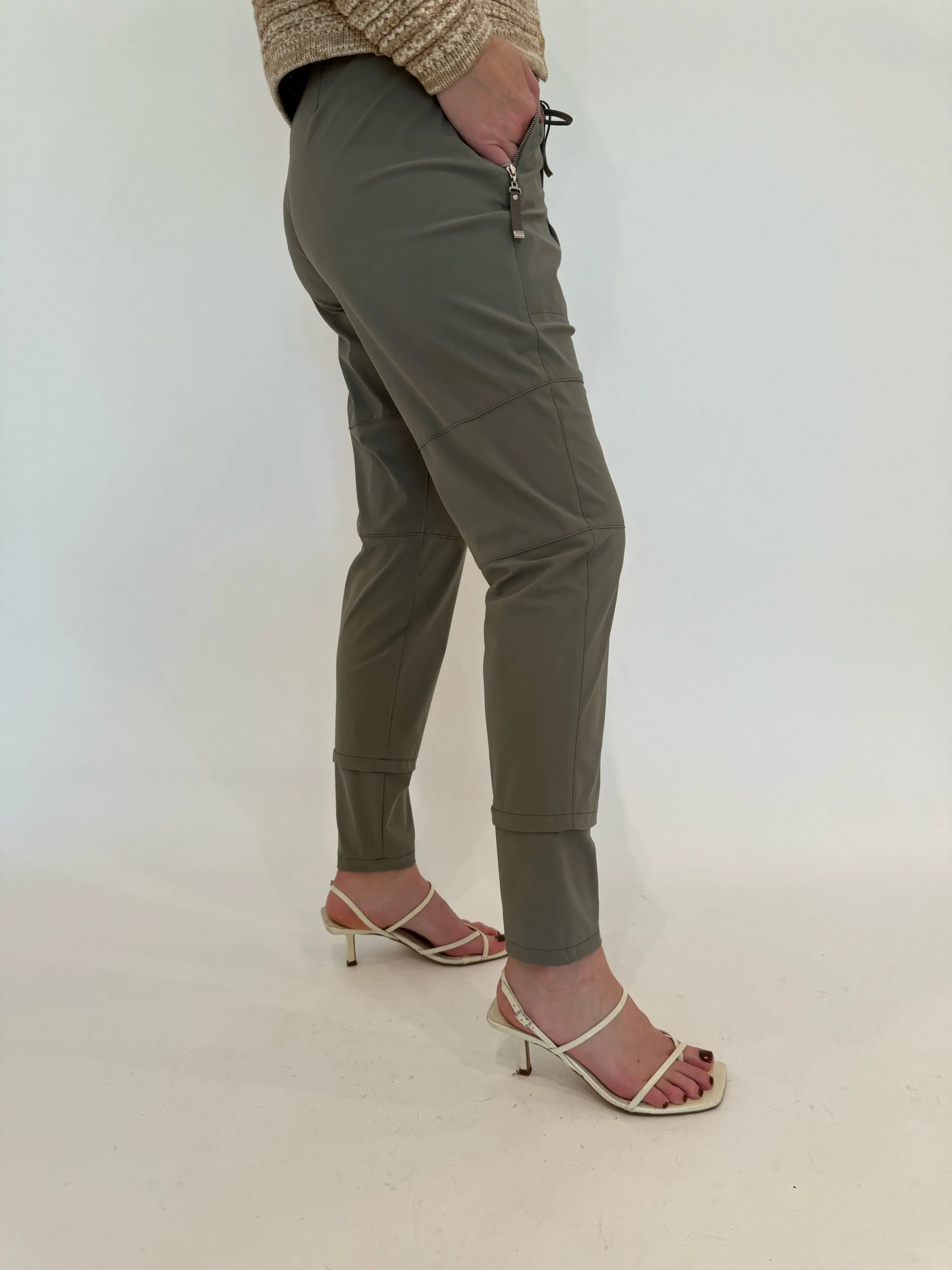 Candy Pants - Green Grey