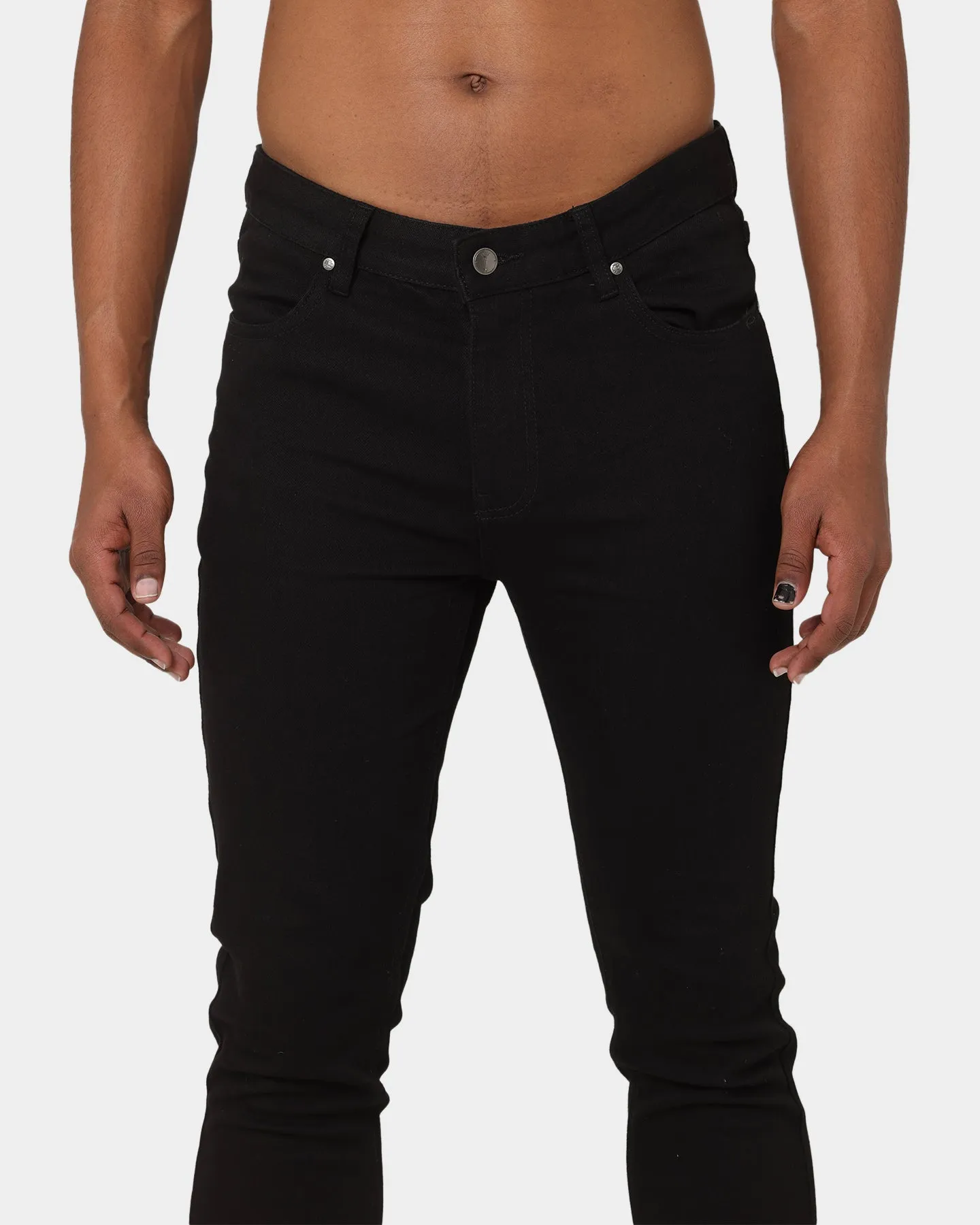 Carré Tradition Skinny Jeans Black