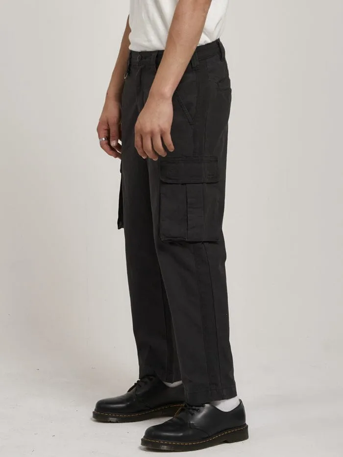 Century Slacker Cargo Pant - Dark Charcoal