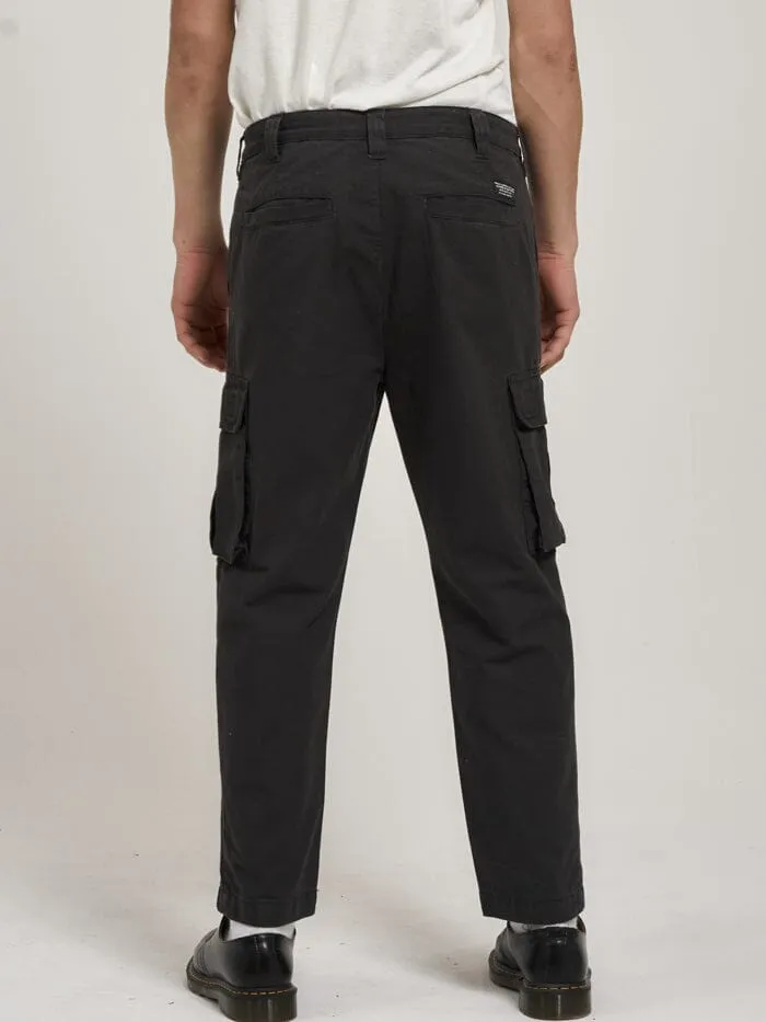 Century Slacker Cargo Pant - Dark Charcoal