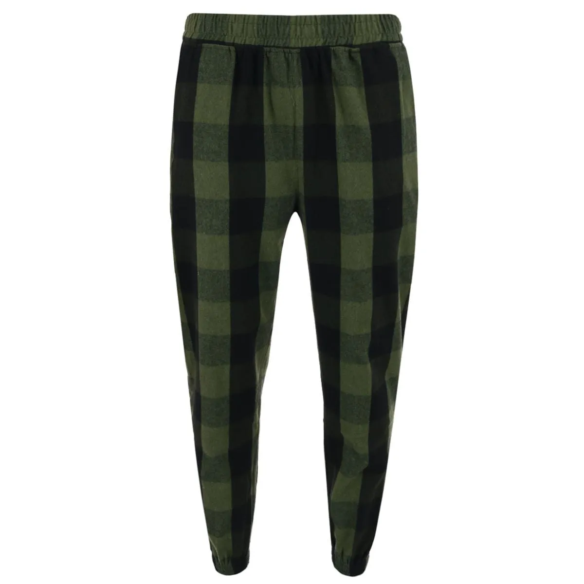 CTM® Men's Flannel Plaid Jogger Pant