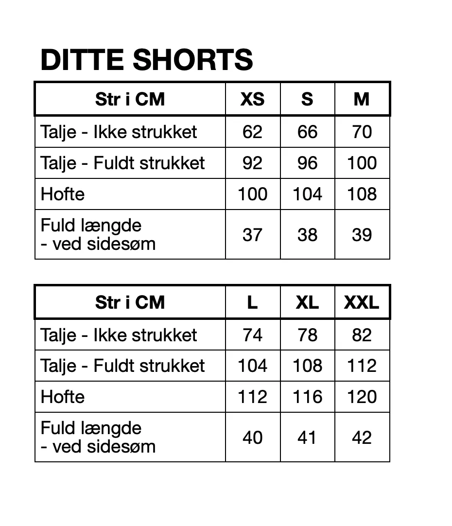 Ditte shorts - Blue