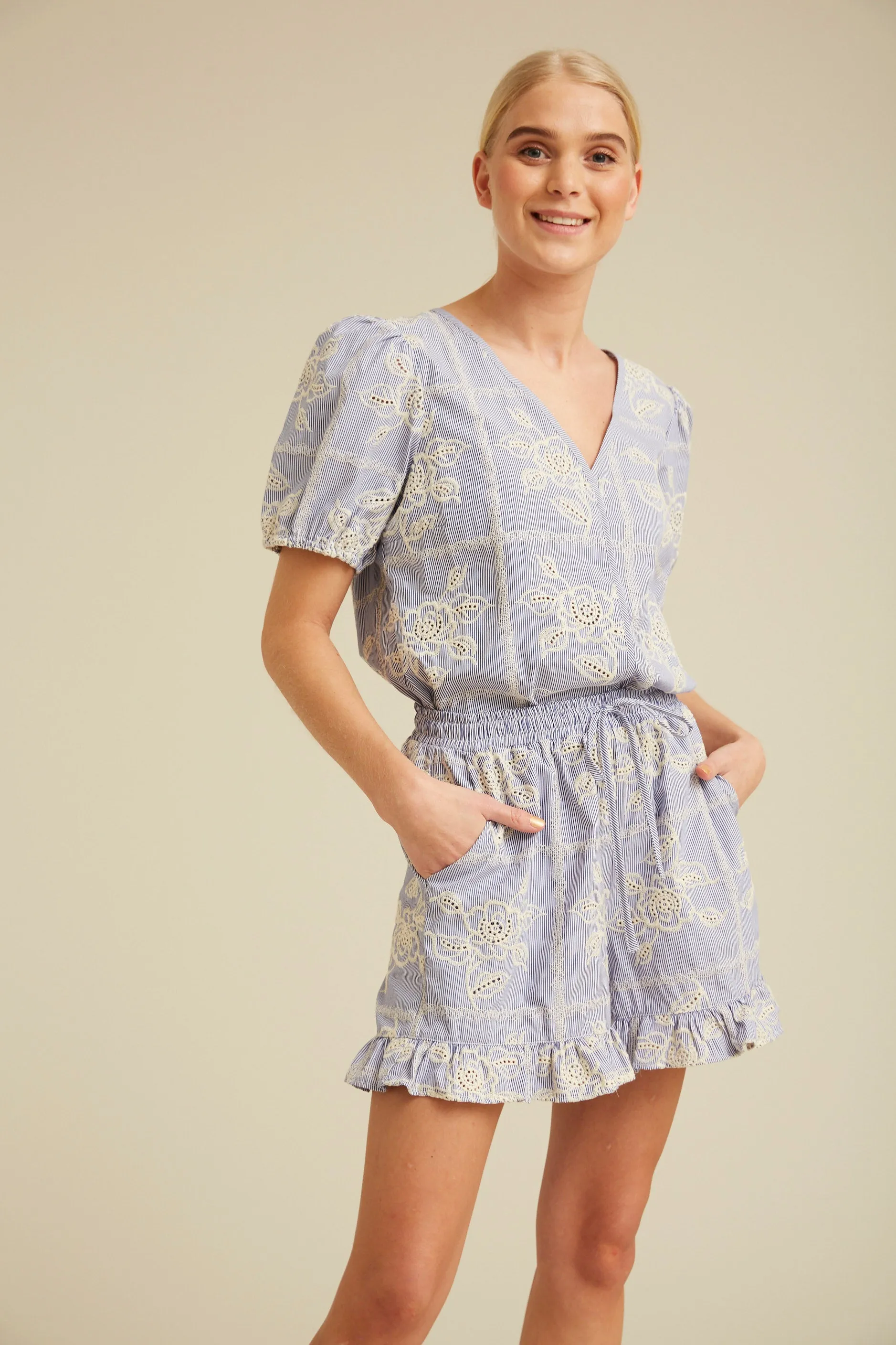 Ditte shorts - Blue