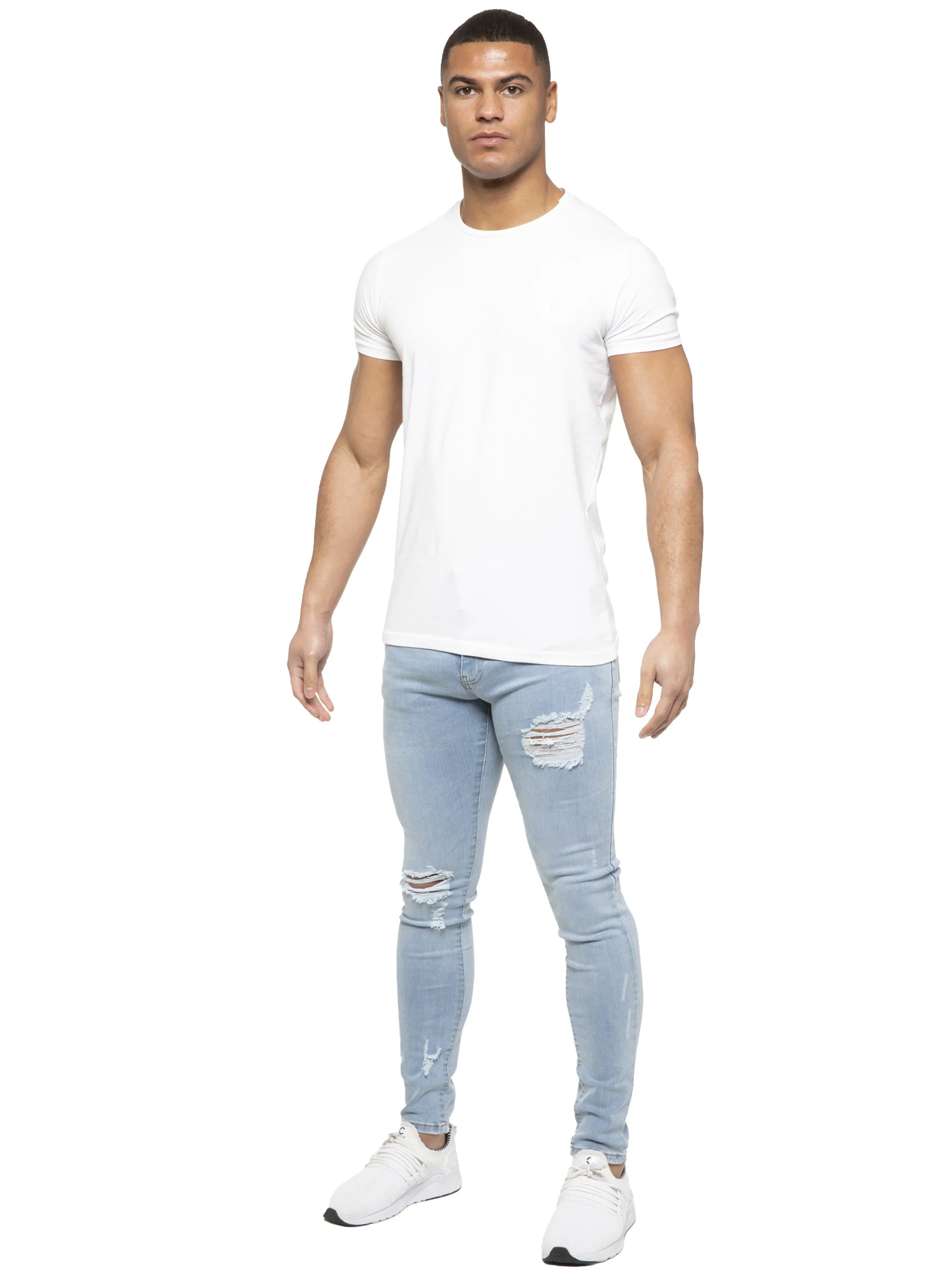 ETO | Mens Skinny Ripped Jeans