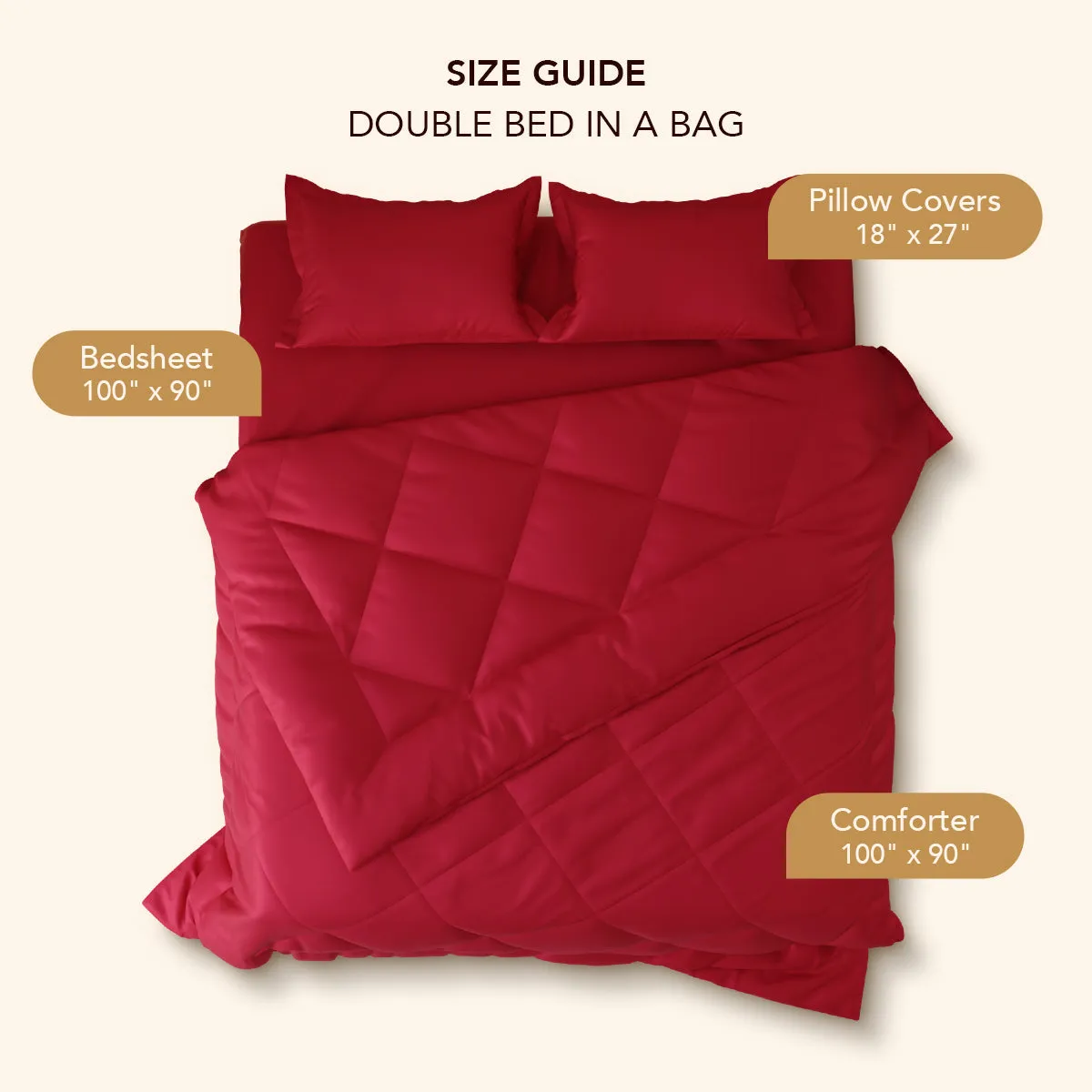 Flirty Red Bed in a Bag