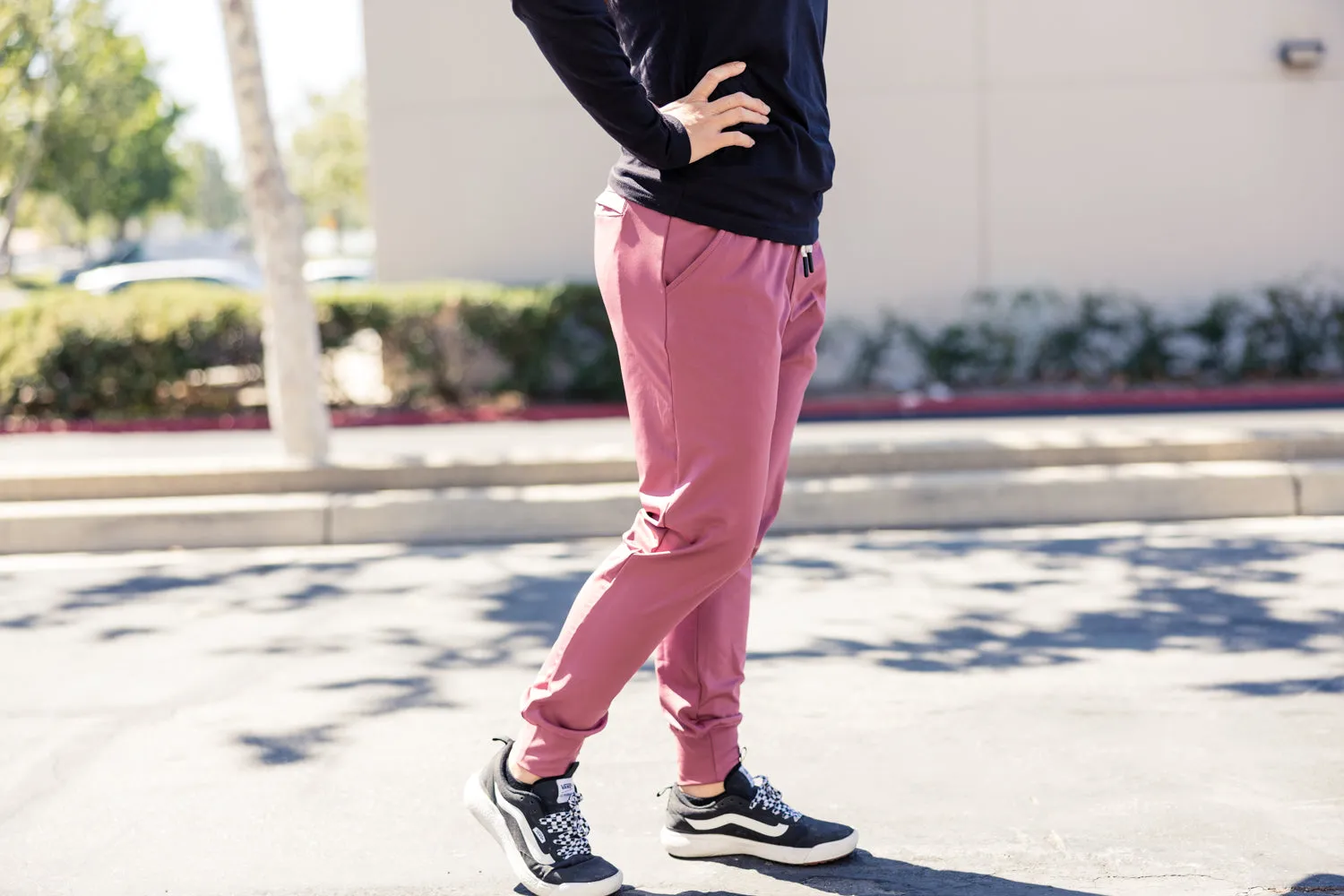 GS Sports Tech Jogger Pants (Short) - Mauve