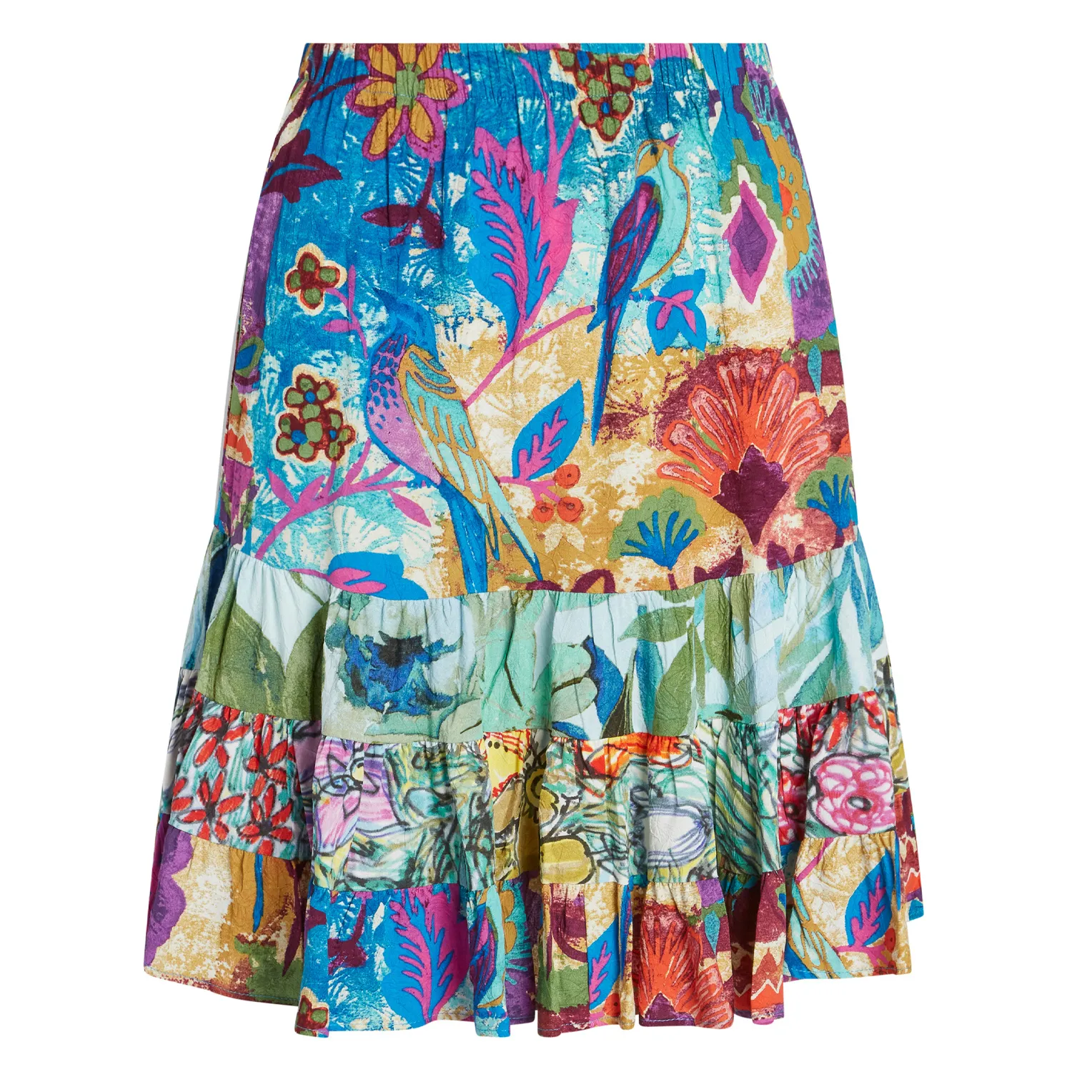 Hattie Skirt - Blue Birds