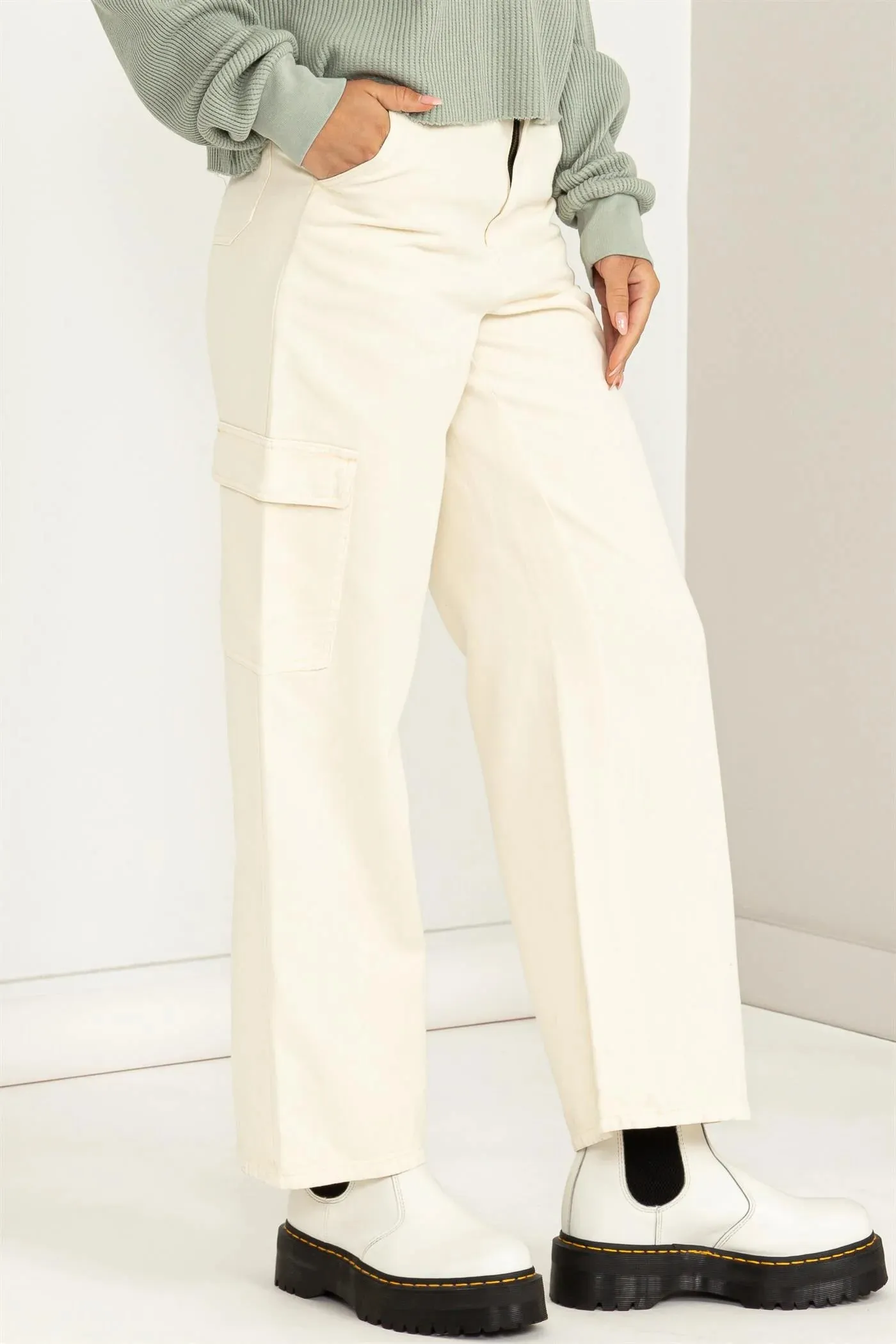 HYFVE High Rise Baggy Trouser