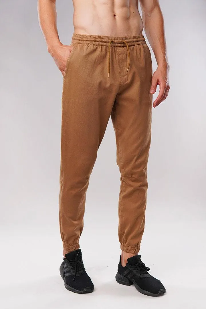 Jogger Pants - Camel Brown