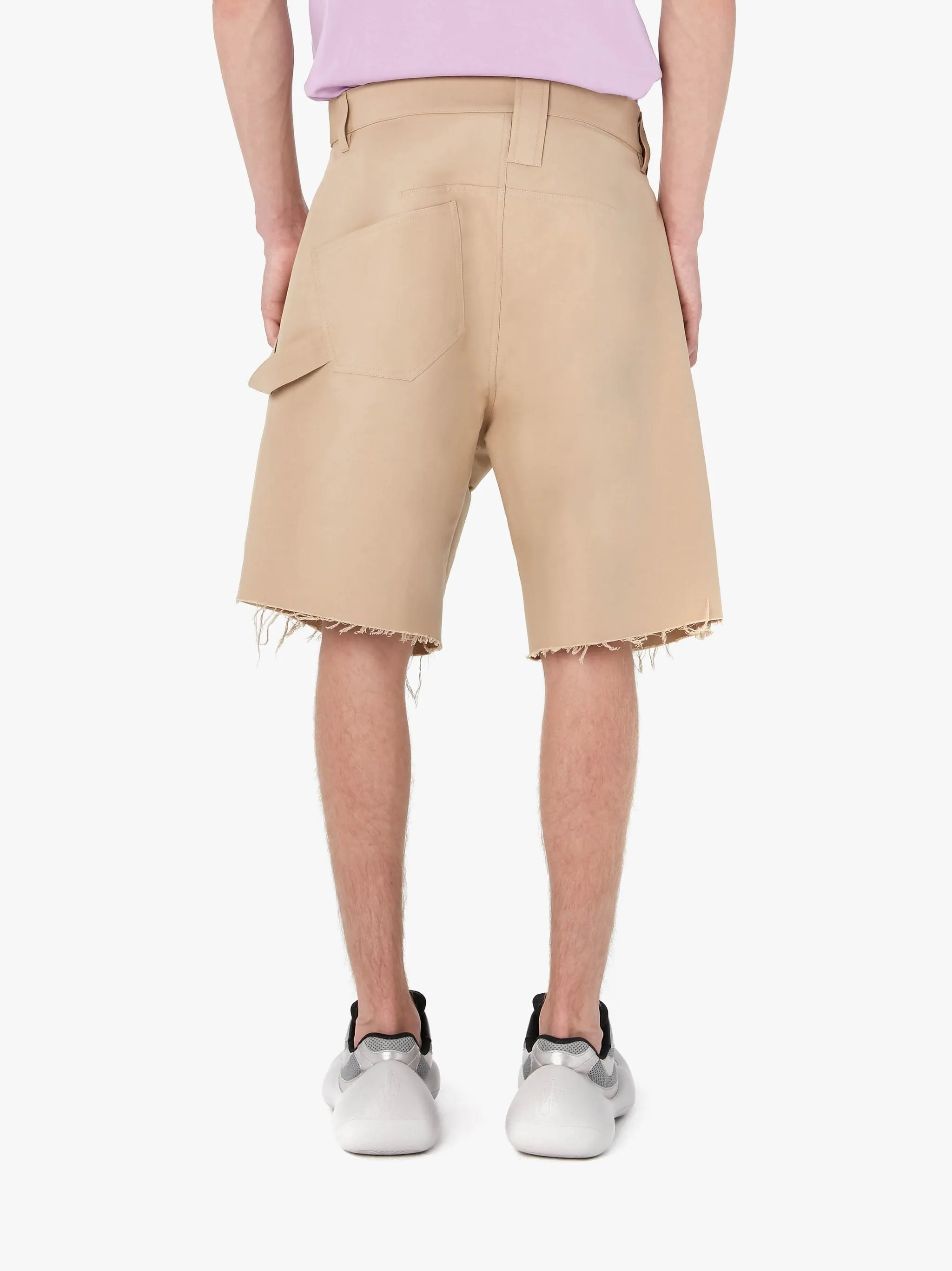 JW Anderson chino shorts, beige