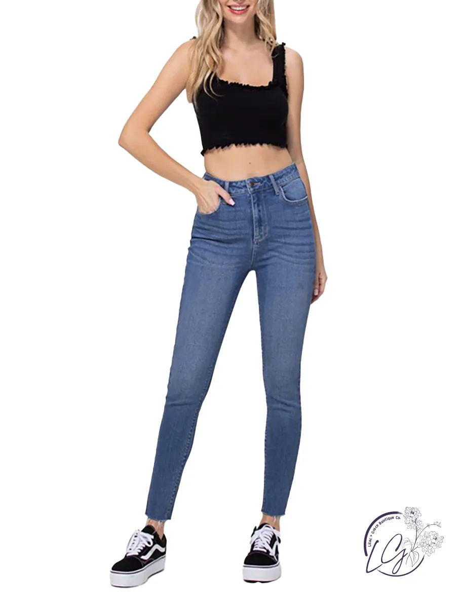 Kianna High-Rise Skinny by Cello Jeans