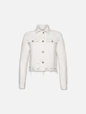 Le Vintage Jacket -- White Rips