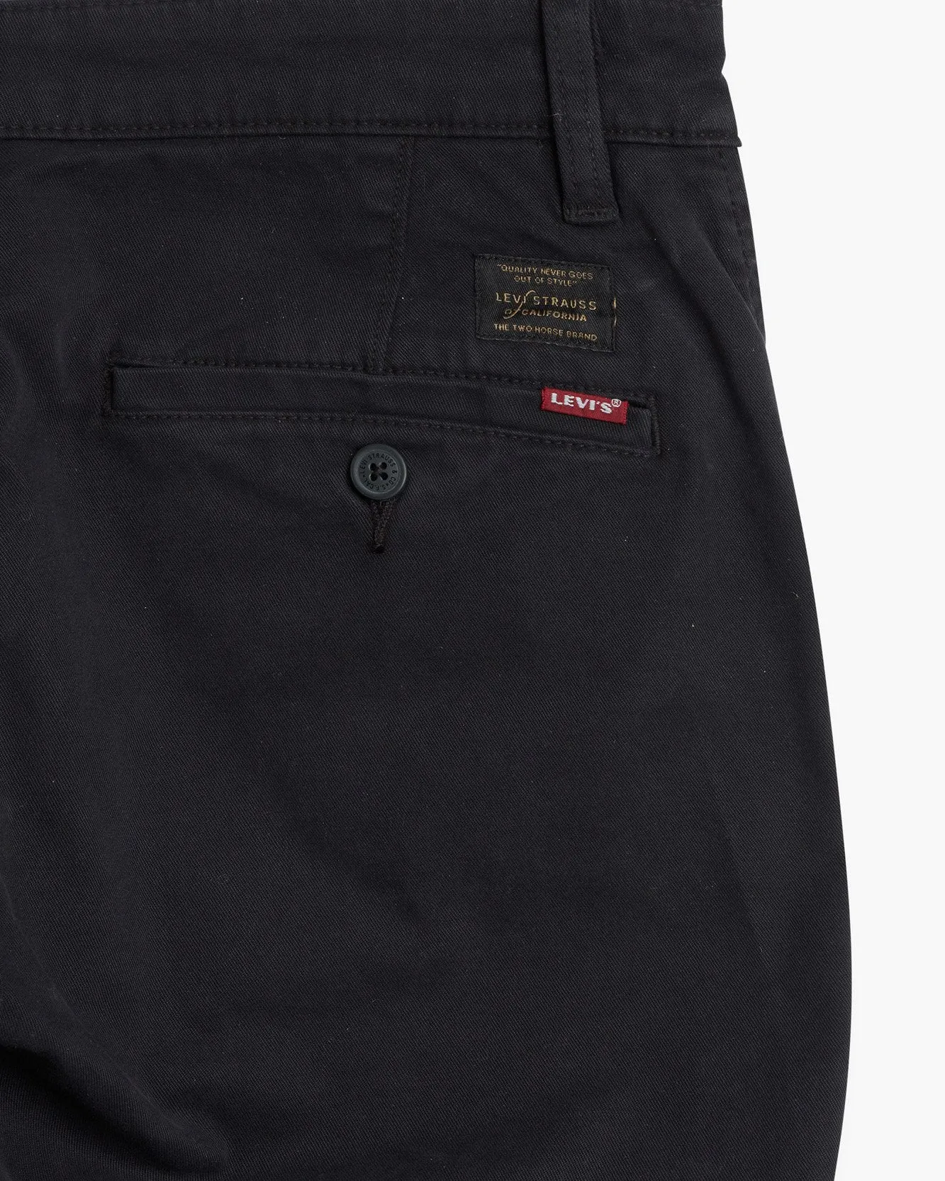 Levi's® XX Chino Standard II Regular Tapered Mens Chinos - Mineral Black Shady