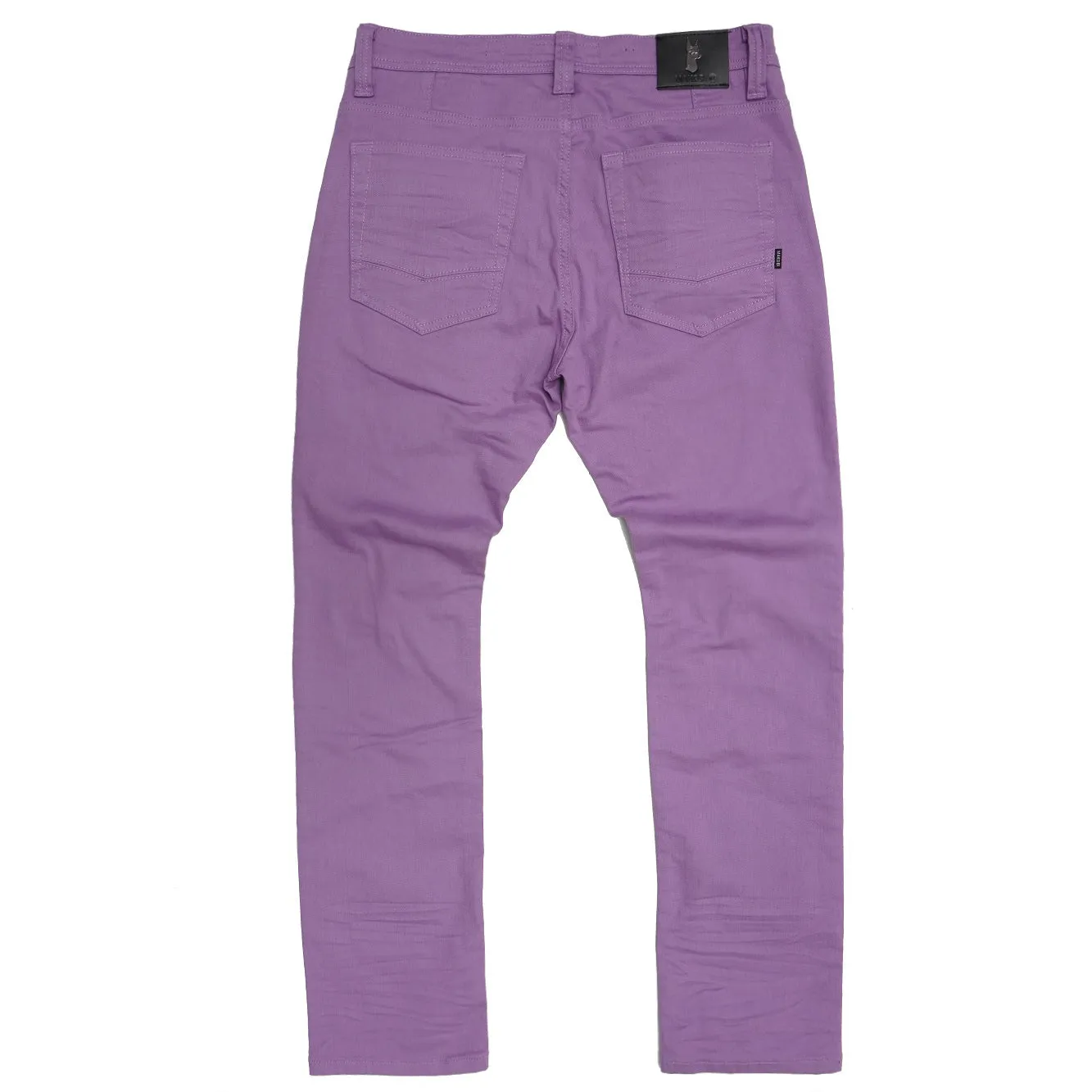 M1932 Makobi Brighton Shredded Twill Jeans - Purple