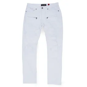 M1944 Pipa Shredded Jeans - White