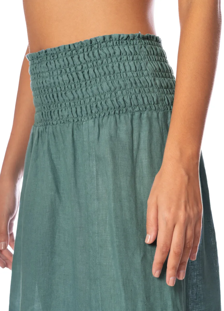 Maaji Eucalyptus Green Aubrey Long Skirt