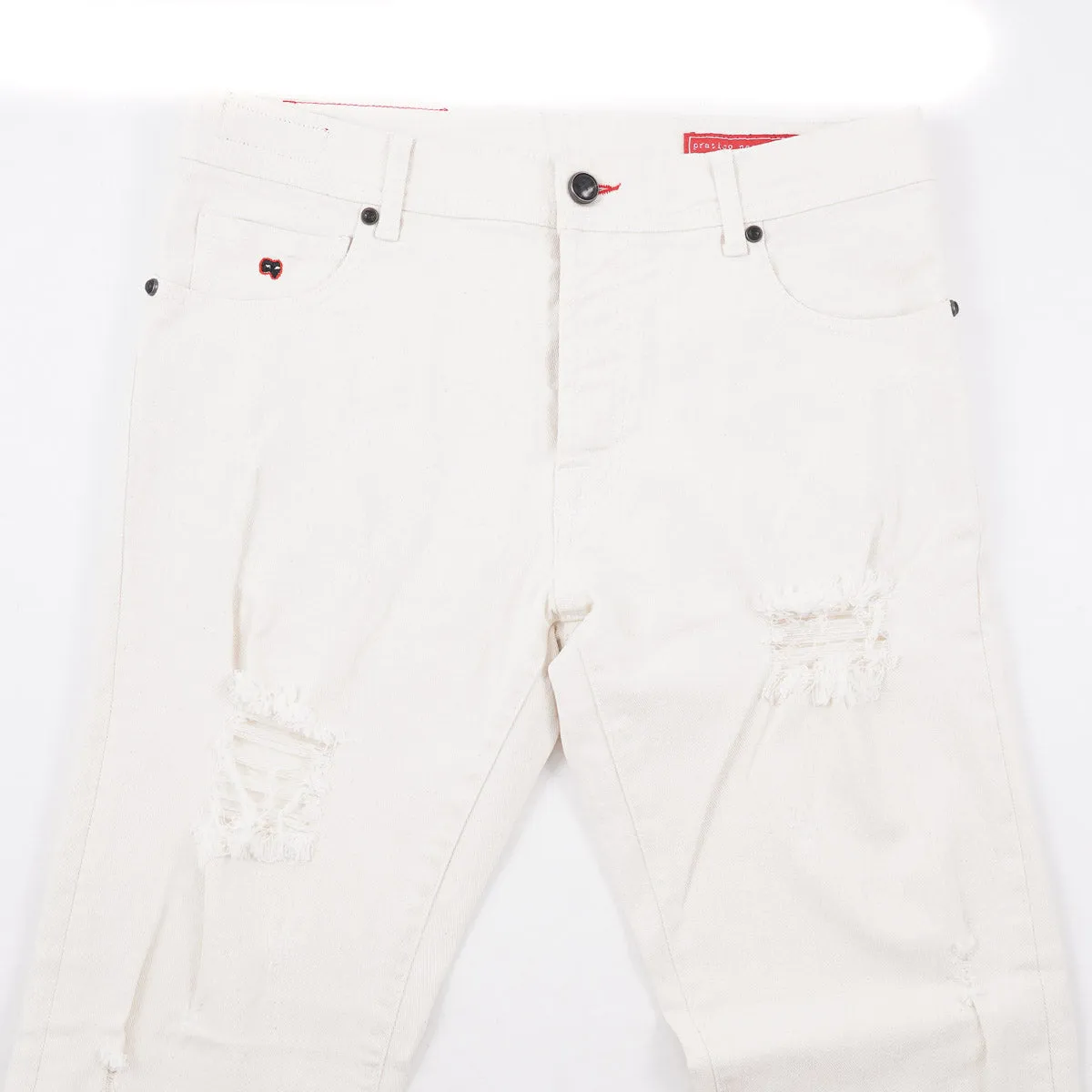 Marco Pescarolo Linen and Cotton Jeans