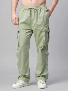 Men Utility Cargo - Mint Green