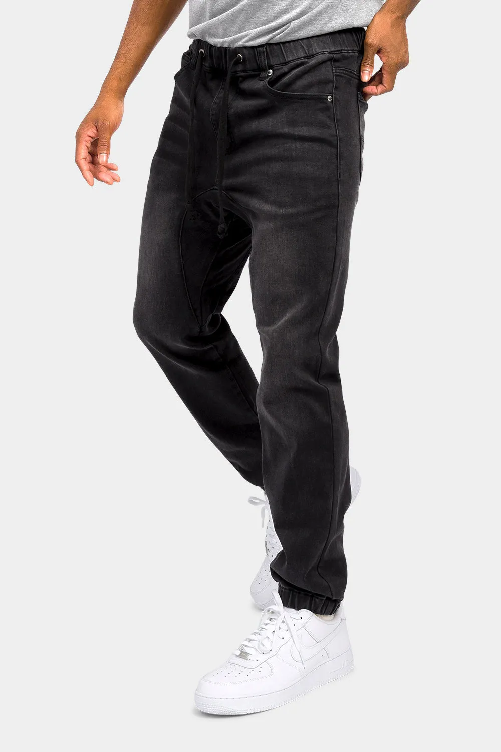 Men's Essential Jogger Denim Pants