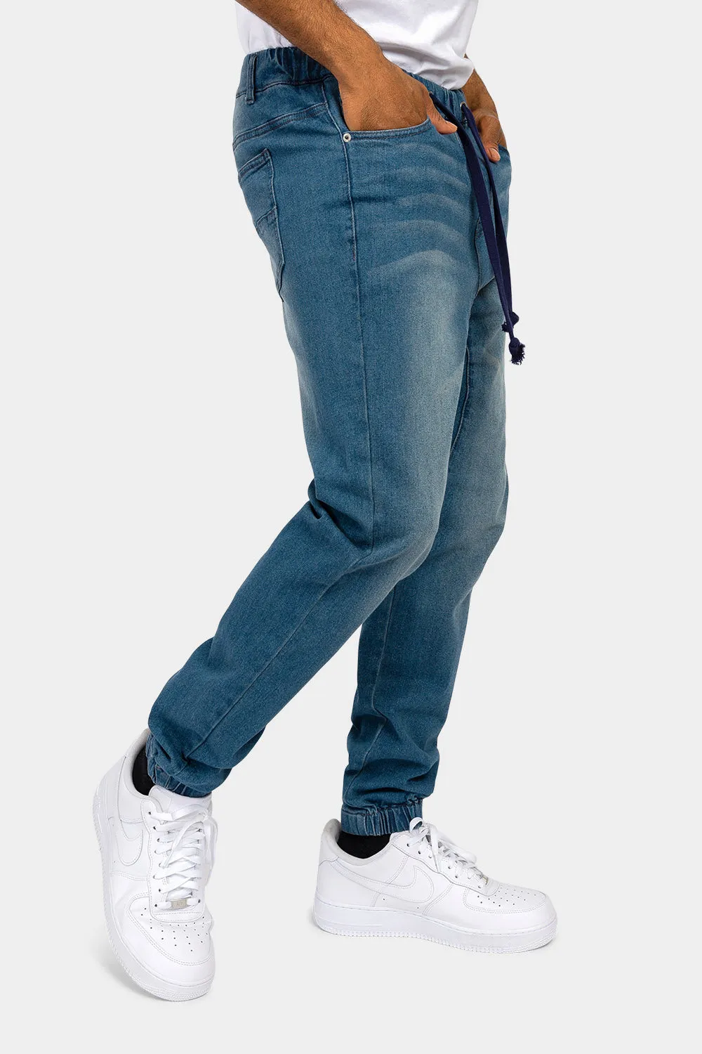 Men's Essential Jogger Denim Pants