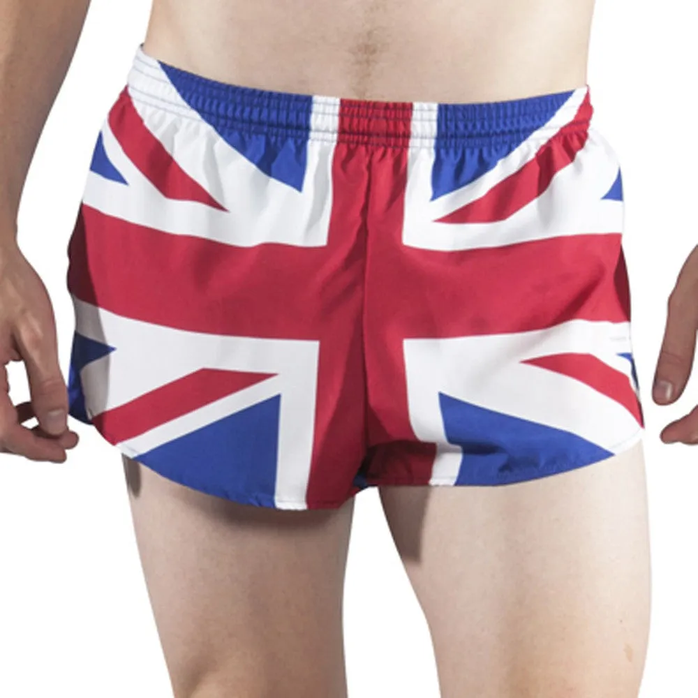 Men's Flag 1" Elite Split Shorts [G-I] - Great Britain