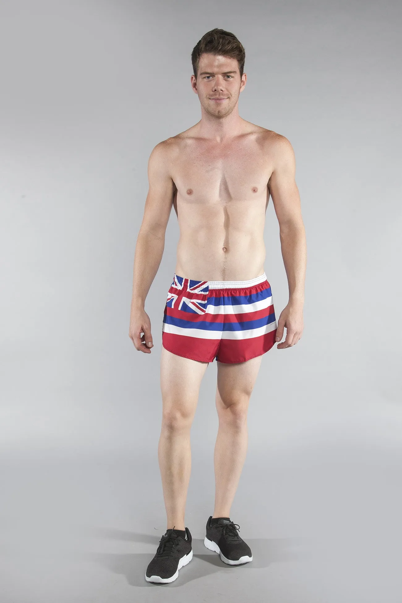 Men's Flag 1" Elite Split Shorts [G-I] - Hawaii