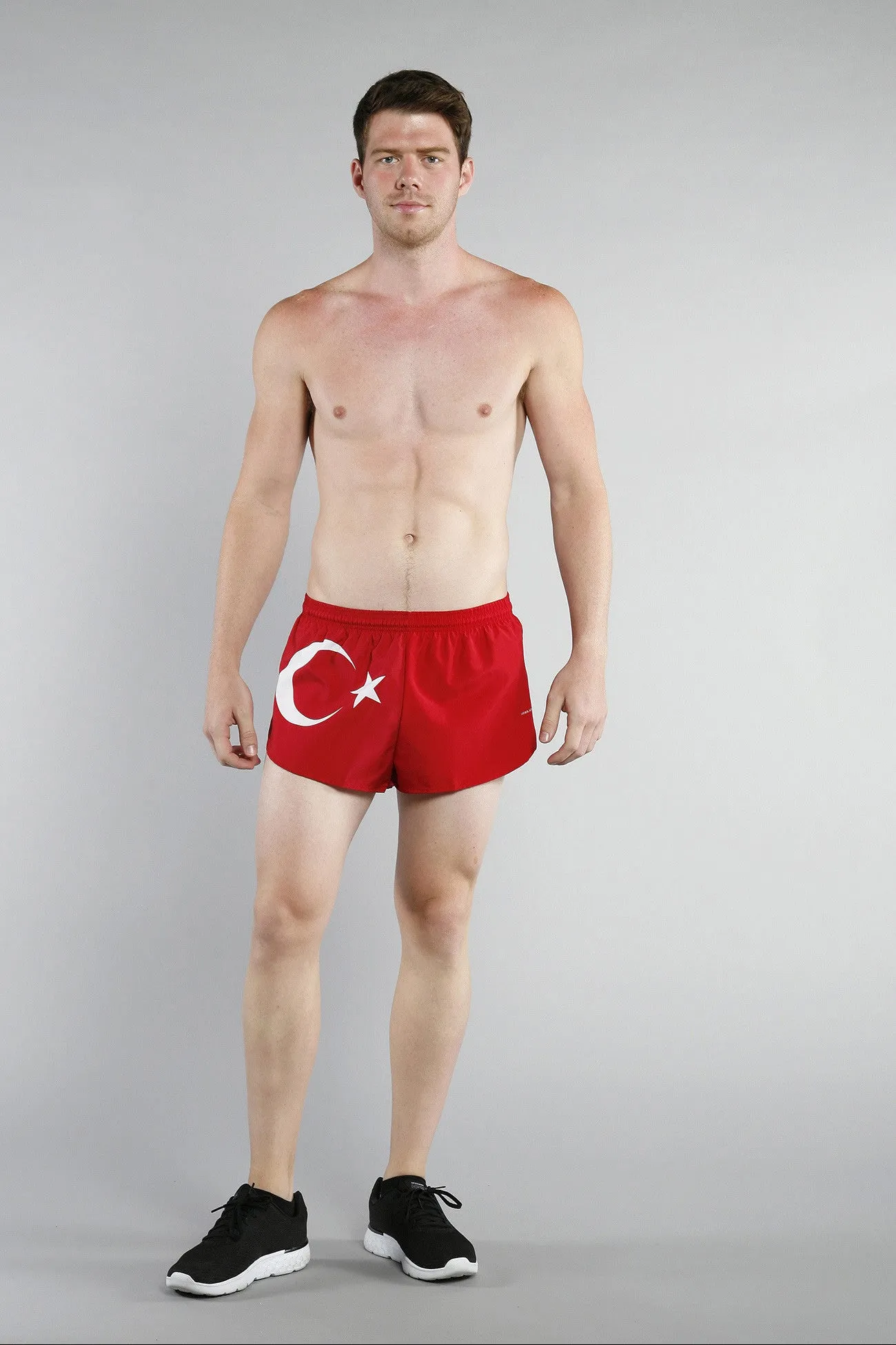 Men's Flag 1" Elite Split Shorts [S-T] - Turkey