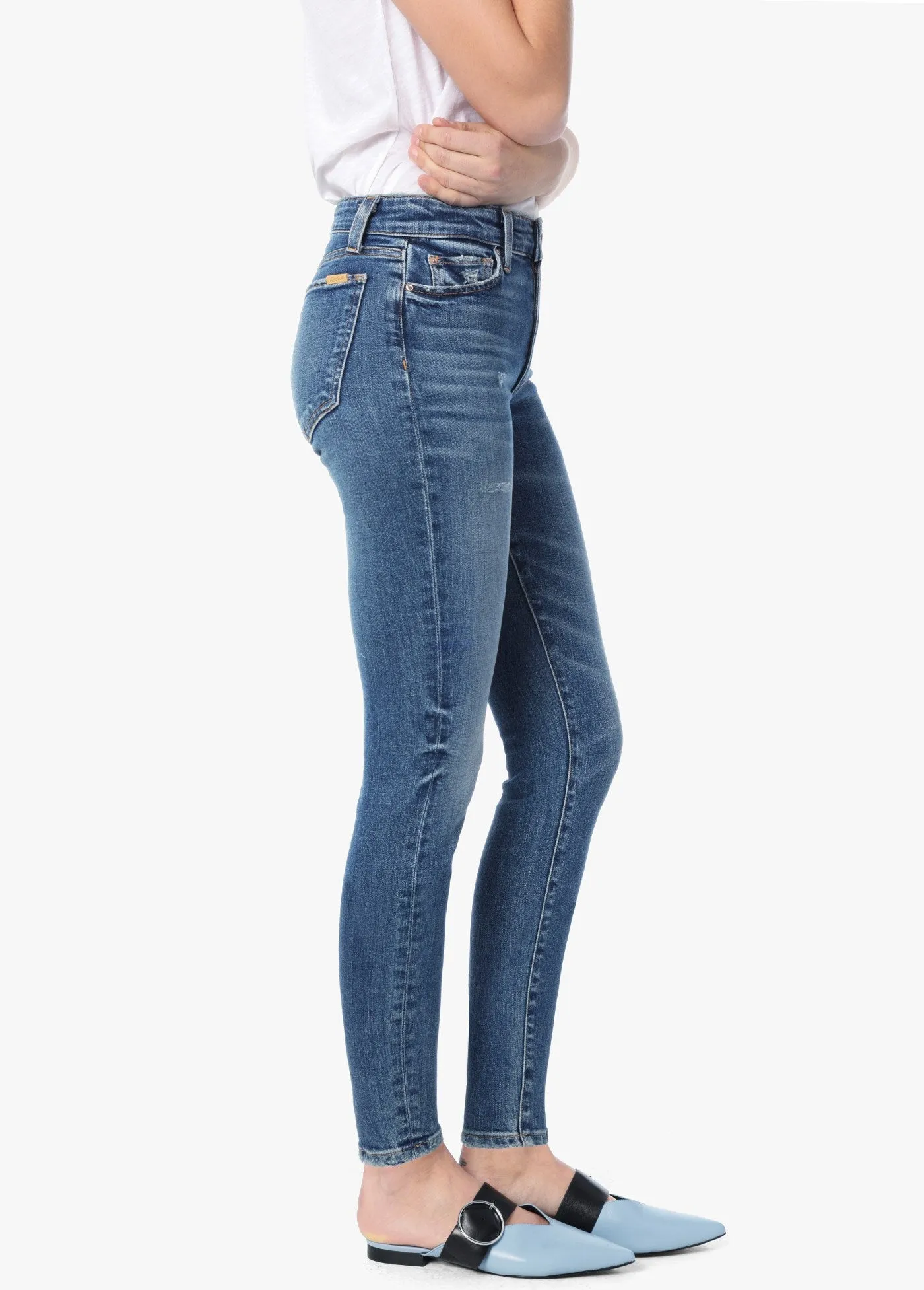 Mid Rise Skinny In Georgina Jeans