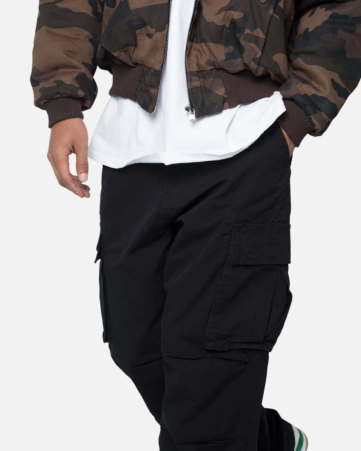 MNML Ultra Baggy Vintage Cargo Pants Black