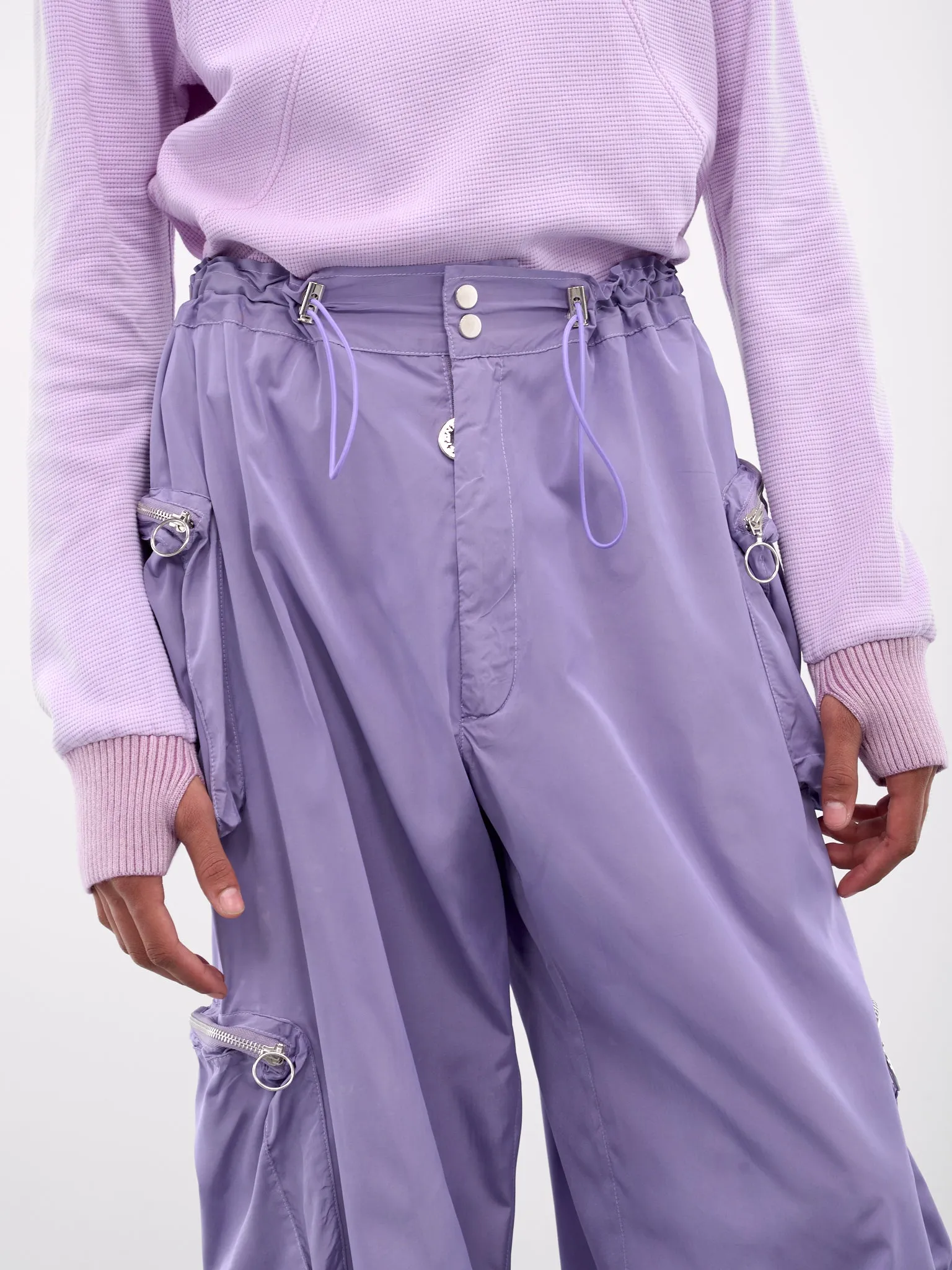 Multi Pocket Cargo Trousers (MULTIPOC-PURPLE)