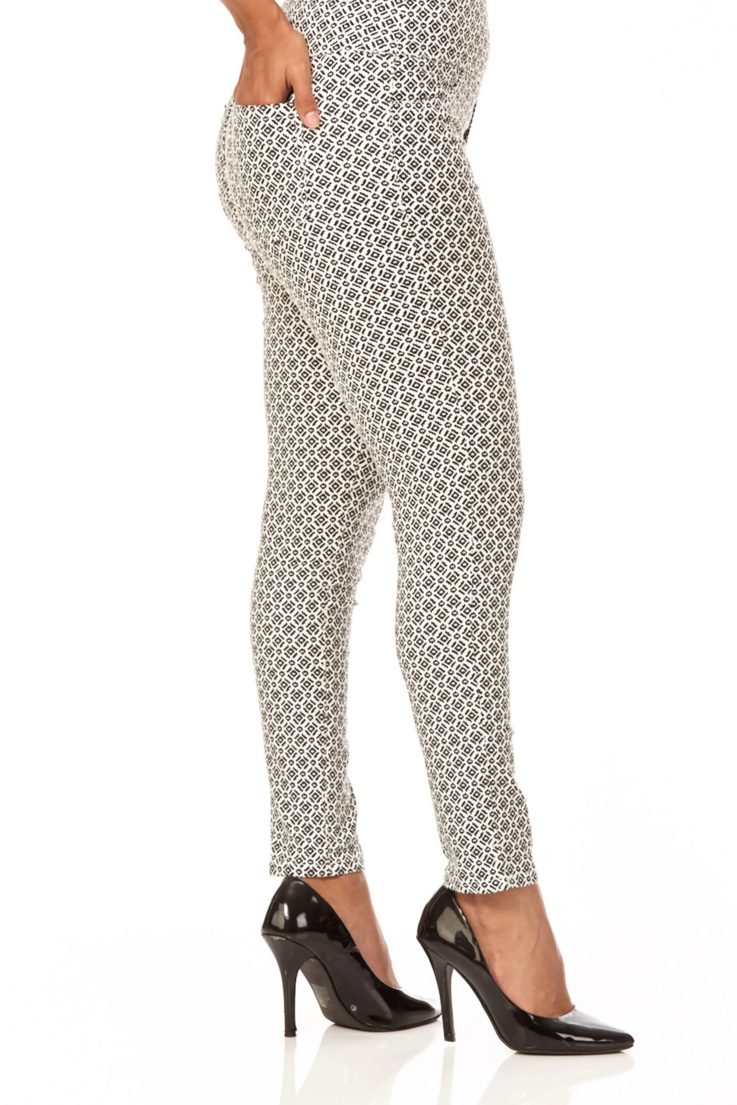 Mutli Print Petite Skinny Jeans LIOR Joy