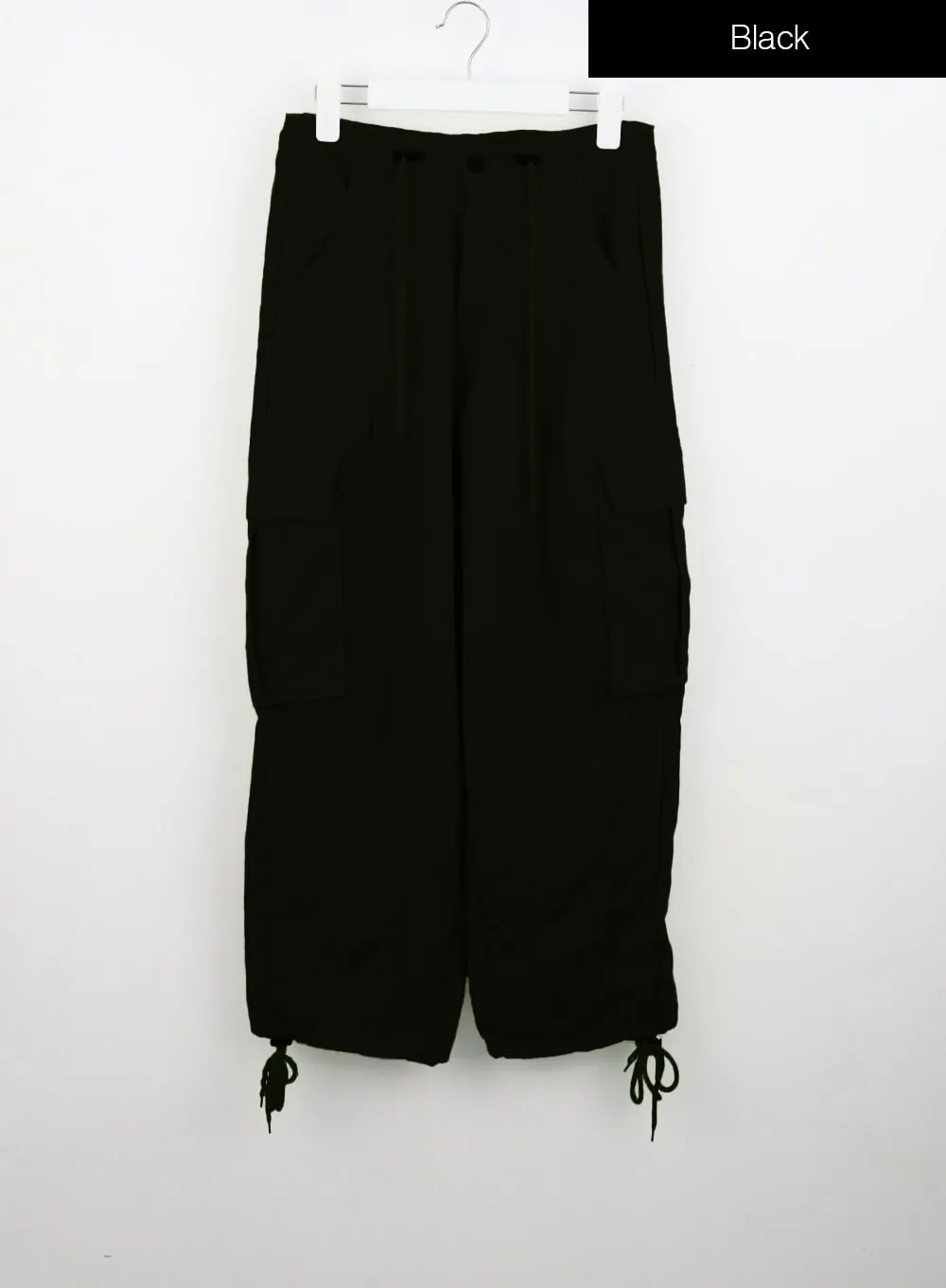 Nylon Baggy Cargo Pants IU330