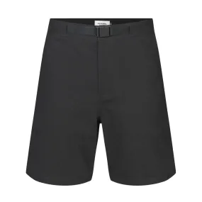 PAS NORMAL STUDIOS Off Race Cotton Twill Shorts - Black