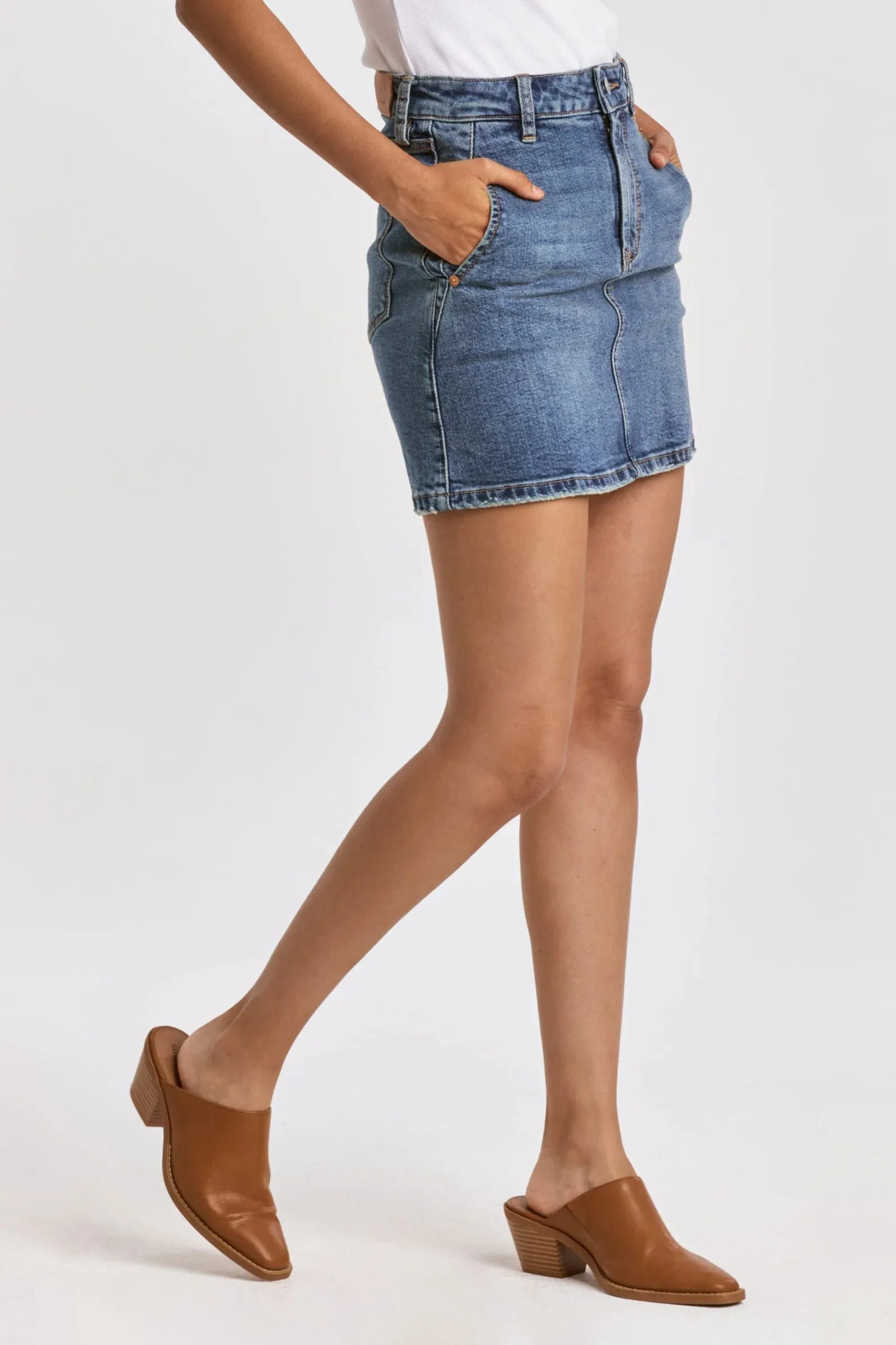 Quinn High Rise Skirt