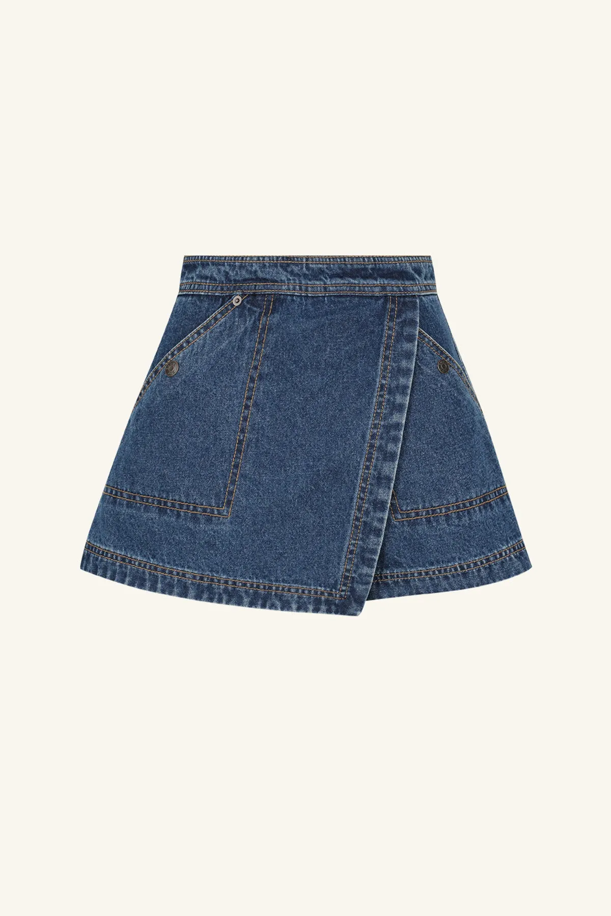 RAQUEL WRAP DETAIL SKORT