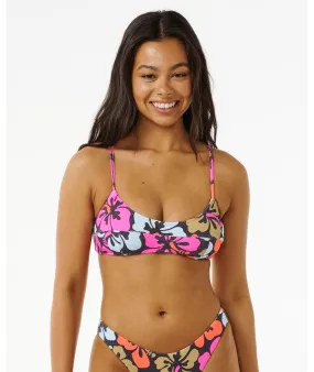 Rip Curl Hibiscus Heat Crop Top-Multi