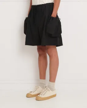 Salt Shorts - Black Slub