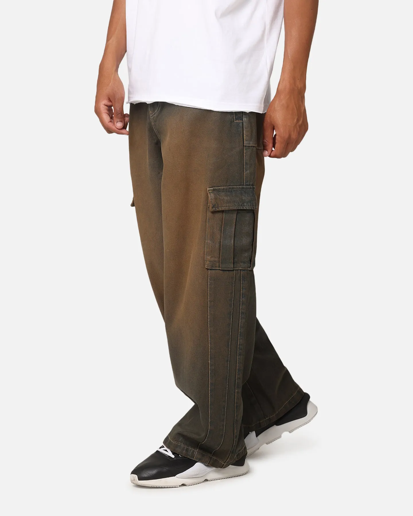 The Anti Order Deployed Parachute Pants Washed Green