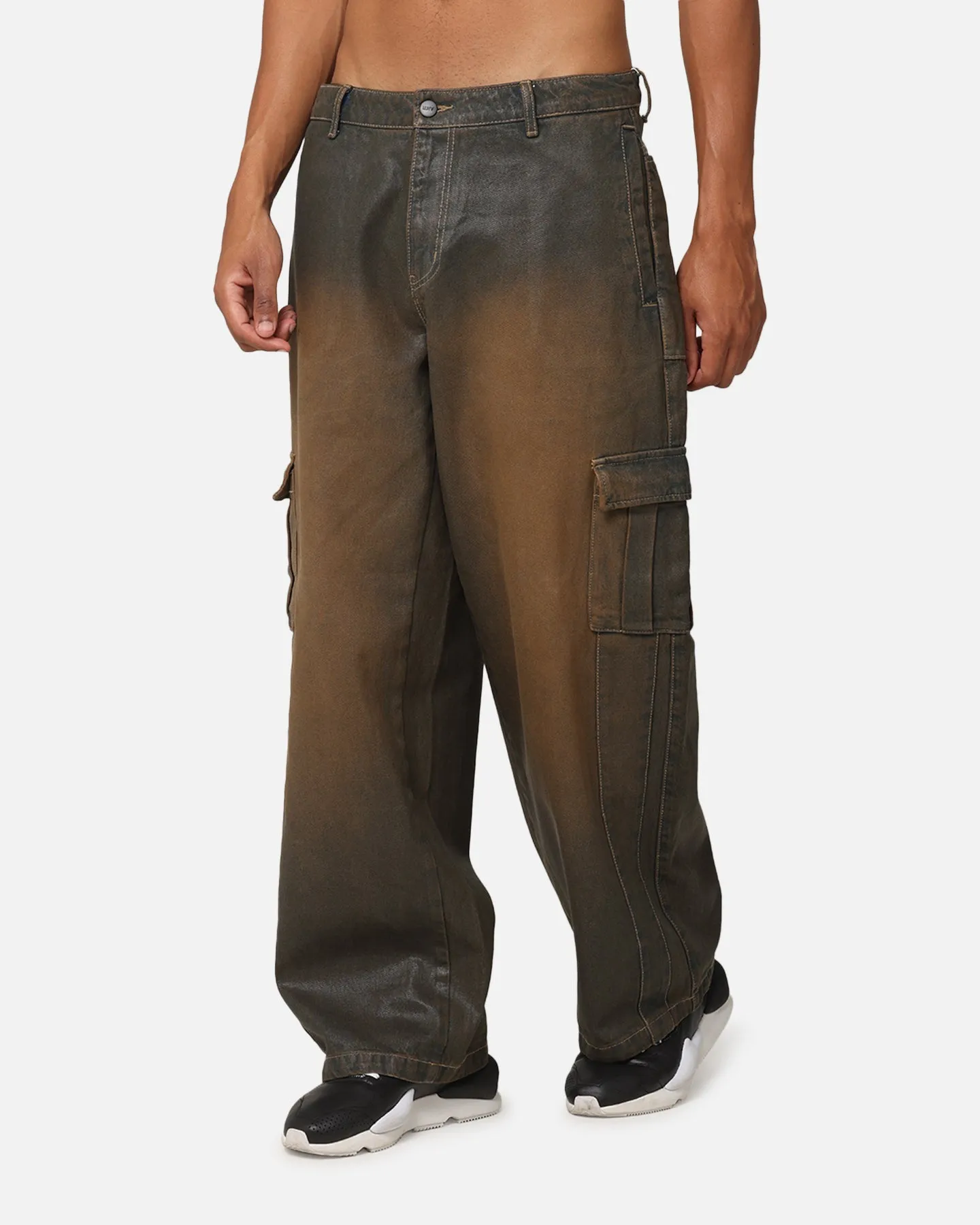 The Anti Order Deployed Parachute Pants Washed Green