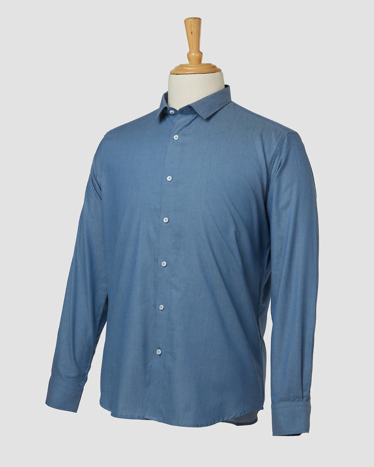 Thomas Mason Frosty Twill Shirt