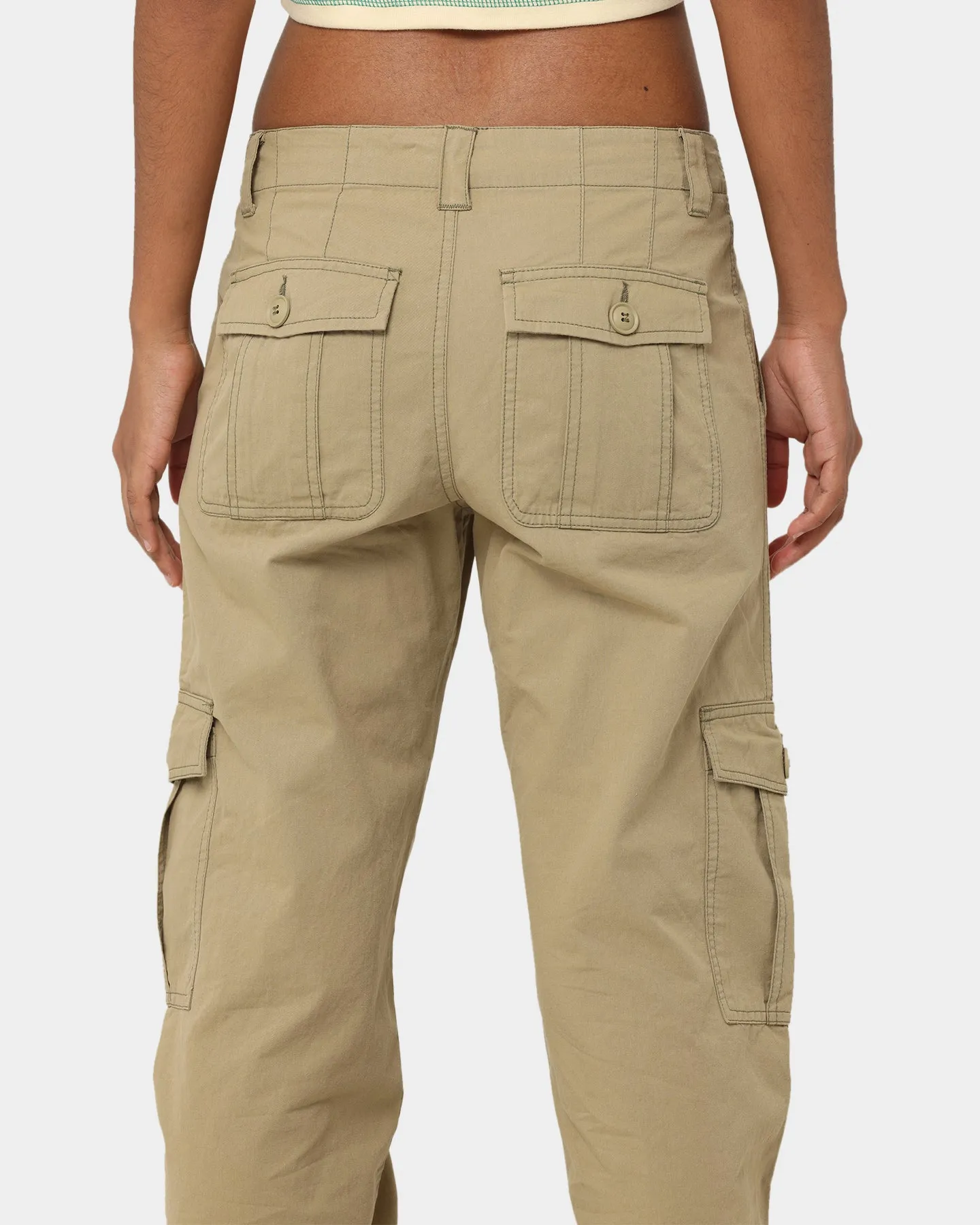 X-Girl Work Cargo Pants Khaki