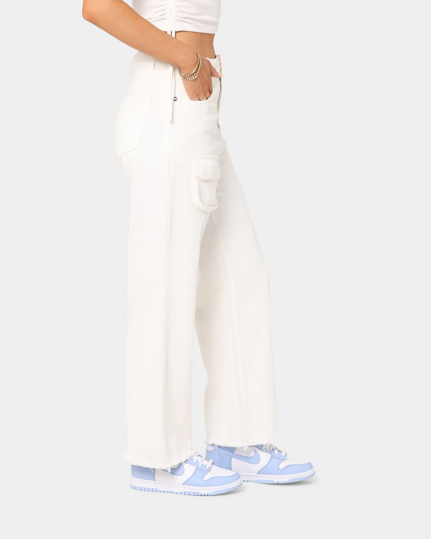 XXIII Women's Bone Wide Leg Pants Bone