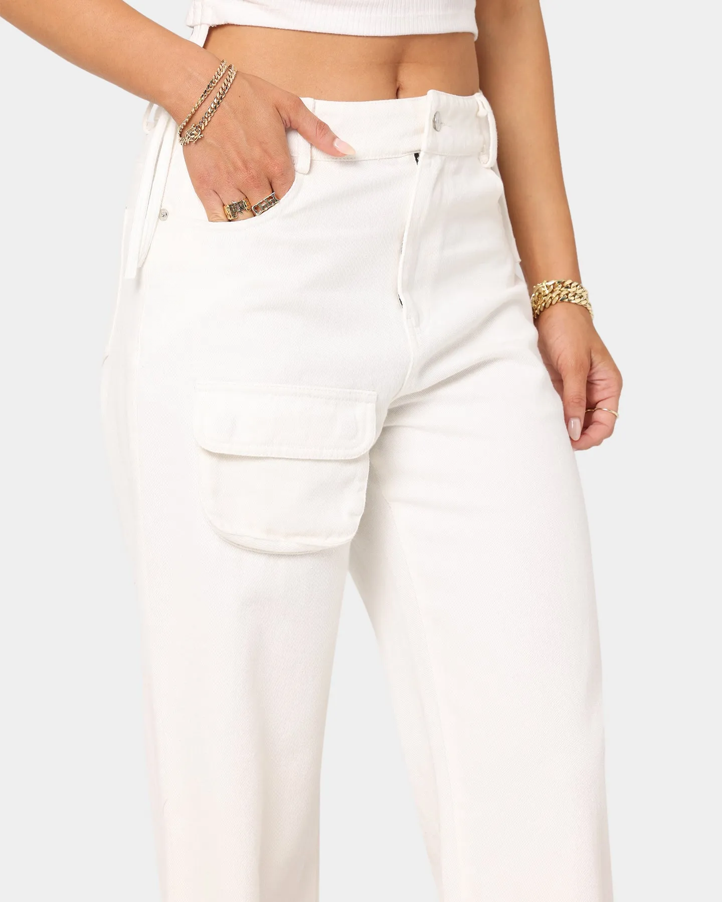 XXIII Women's Bone Wide Leg Pants Bone